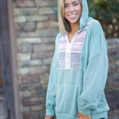 Boutique Simplified Digital Vibes Hoodie