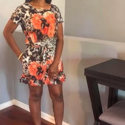 Boutique Simplified Exotic Rose Romper New Arrivals