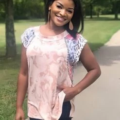 Boutique Simplified New Arrivals Explore The Unknown Short Sleeve Top