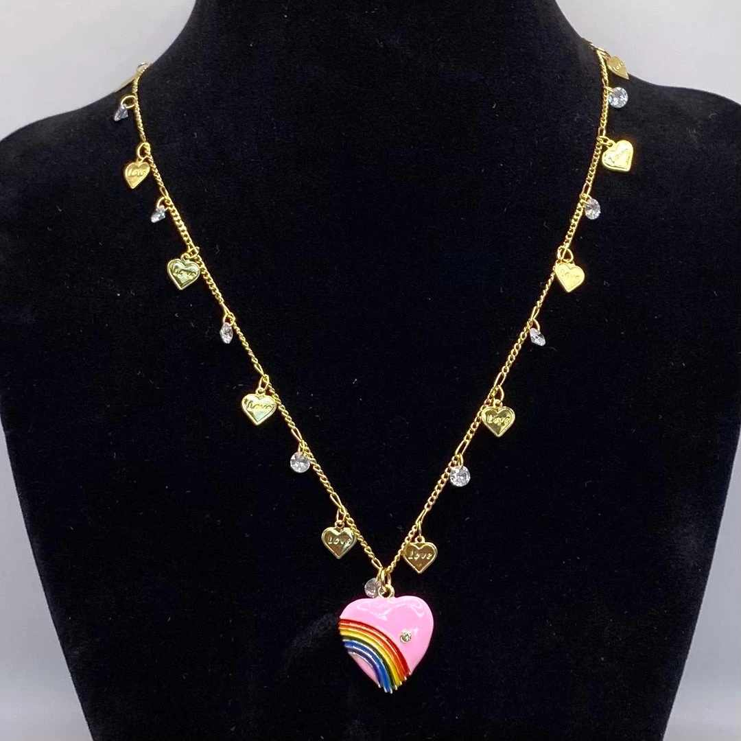 Iris & Rainbow Boutique #M145 Melania Clara - Necklace Over The Rainbow 6 Iris & Rainbow Boutique #M145 Melania Clara - Necklace Over The Rainbow