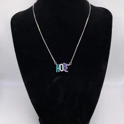 Iris & Rainbow Boutique New Arrivals #M146 Melania Clara - Necklace Yoko Hope Silver