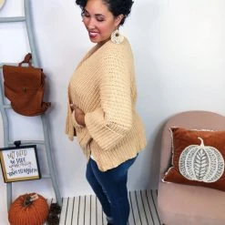 Iris & Rainbow Boutique #K990 Wrapped In POL Cardigan (Yellow) New Arrivals
