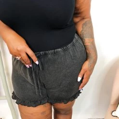 Iris & Rainbow Boutique New Arrivals #K807 My Relax Day POL Shorts (Black) 11 Iris & Rainbow Boutique New Arrivals #K807 My Relax Day POL Shorts (Black)