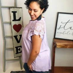 Iris & Rainbow Boutique New Arrivals #M215 Truly Pretty Top