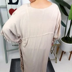 Iris & Rainbow Boutique New Arrivals #M740 Sweetest Moment Maxi Dress (Khaki)