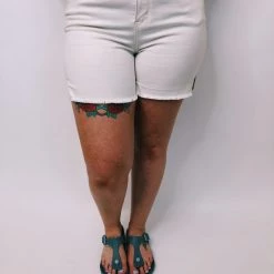 Iris & Rainbow Boutique #K208 Sweet As Honey High Rise Judy Blue Shorts