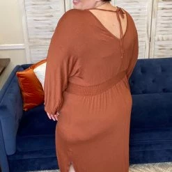 Iris & Rainbow Boutique #L226 Showstopper Maxi Dress (Copper) 8 Iris & Rainbow Boutique #L226 Showstopper Maxi Dress (Copper)