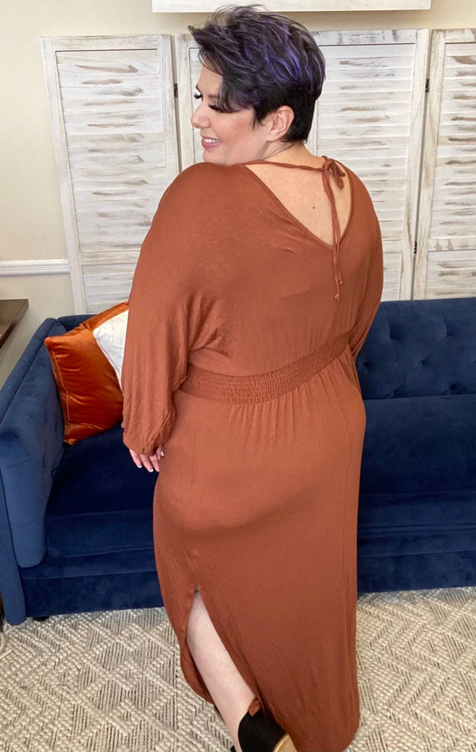 Iris & Rainbow Boutique #L226 Showstopper Maxi Dress (Copper) 5 Iris & Rainbow Boutique #L226 Showstopper Maxi Dress (Copper)