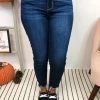 Iris & Rainbow Boutique #L56 A Bite Of Ecstasy Relaxed Fit Judy Blue Jeans