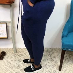 Iris & Rainbow Boutique New Arrivals *DOORBUSTER* #K857 A Navy Escape Joggers