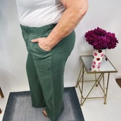 Iris & Rainbow Boutique #N256 Ultimate Linen Baggy Pants New Arrivals