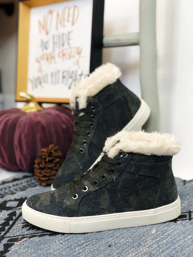 Iris & Rainbow Boutique New Arrivals #K768 Making The Trek In Camo Sneakers 3 Iris & Rainbow Boutique New Arrivals #K768 Making The Trek In Camo Sneakers