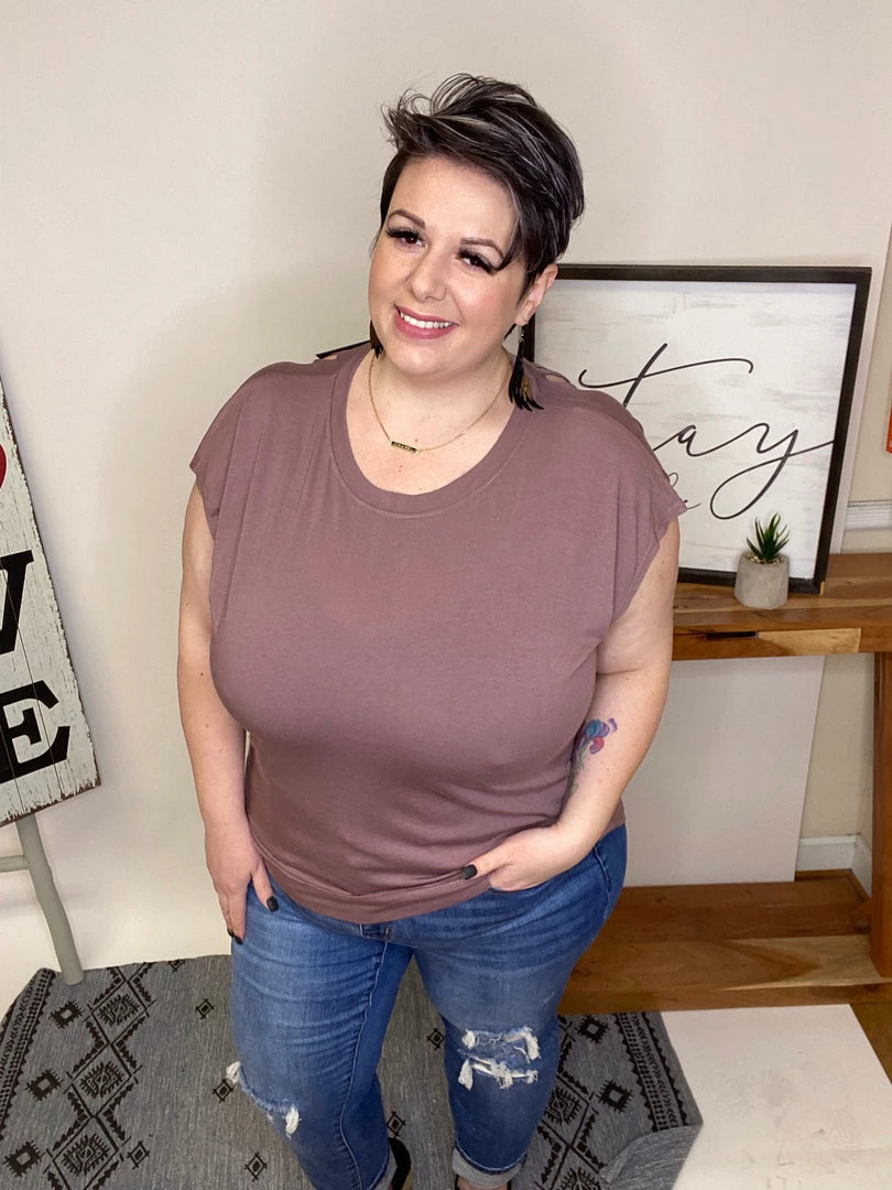 Iris & Rainbow Boutique #L578 Teenager Dream Top (Mauve) New Arrivals 4 Iris & Rainbow Boutique #L578 Teenager Dream Top (Mauve) New Arrivals