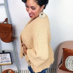 Iris & Rainbow Boutique #K990 Wrapped In POL Cardigan (Yellow) New Arrivals