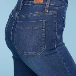 Iris & Rainbow Boutique #346 Donna’s Patch Pocket Judy Blue Flare Jeans