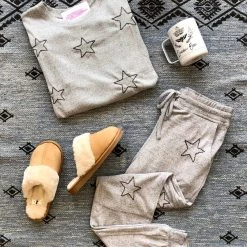 Iris & Rainbow Boutique #E72 Shoot For The Stars Lounge Top New Arrivals