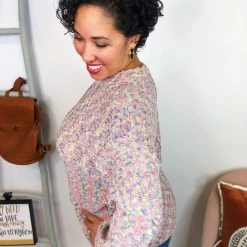 Iris & Rainbow Boutique #L218 Rainbow Splatter Sweater 15 Iris & Rainbow Boutique #L218 Rainbow Splatter Sweater