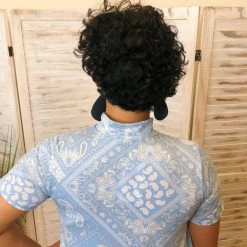 Iris & Rainbow Boutique New Arrivals #K122 Picture This Paisley Top