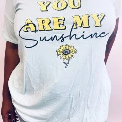 Iris & Rainbow Boutique #K502 You Are My Sunshine - Graphic Tee
