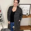 Iris & Rainbow Boutique #L534 Classy Stripes Cardigan New Arrivals