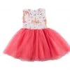 Iris & Rainbow Boutique New Arrivals #M204 Unicorn Princess Dress (Coral)