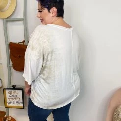 Iris & Rainbow Boutique #K984 Caramel Drizzle POL Top New Arrivals