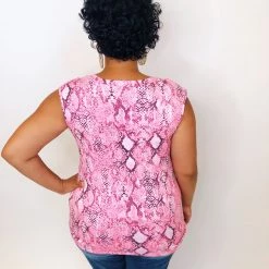 Iris & Rainbow Boutique #K364 Slice Of The Wild Sleeveless Top