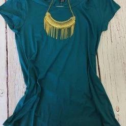 Iris & Rainbow Boutique New Arrivals #476 Favorite Tee (Teal)