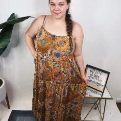 Iris & Rainbow Boutique New Arrivals #N264 Fabulous Patchwork Dress