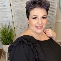 Iris & Rainbow Boutique New Arrivals #K123 Put A Bow On It Off Shoulder Top