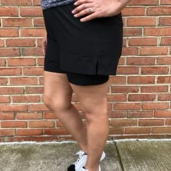 Iris & Rainbow Boutique New Arrivals #J431 Goddess Of Layering Active Shorts