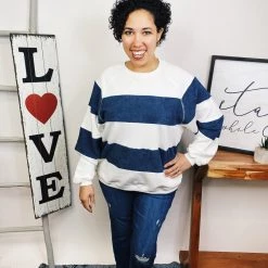 Iris & Rainbow Boutique #L866 All I Ask Top (Off White) New Arrivals