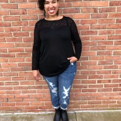 Iris & Rainbow Boutique #946 Kitty Cat Velvet Top New Arrivals