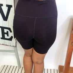 Iris & Rainbow Boutique #M277 Free Expression Biker Shorts (Chocolate) New Arrivals