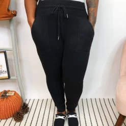 Iris & Rainbow Boutique #K902 White Birch Fitted Joggers