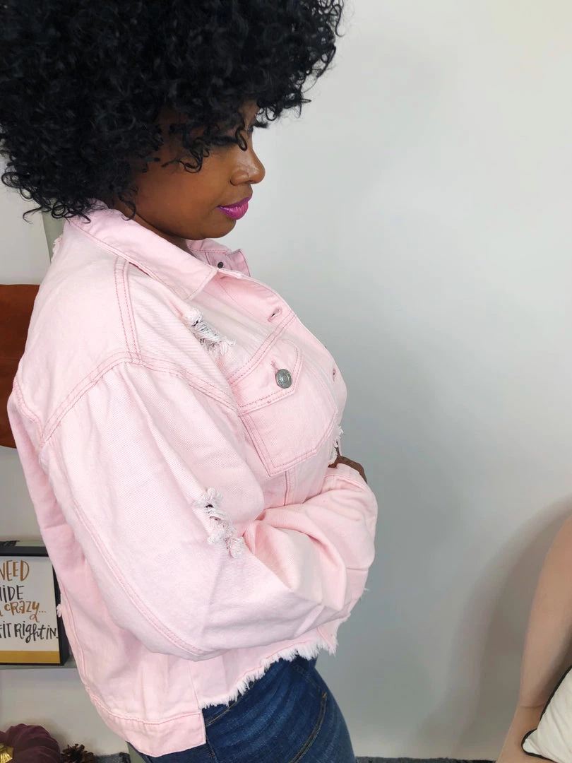 Iris & Rainbow Boutique New Arrivals #K805 Sweet Rose And Distressed POL Jacket 6 Iris & Rainbow Boutique New Arrivals #K805 Sweet Rose And Distressed POL Jacket
