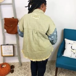 Iris & Rainbow Boutique New Arrivals #K836 Forever Your Star POL Shacket (Mocha Herb) 17 Iris & Rainbow Boutique New Arrivals #K836 Forever Your Star POL Shacket (Mocha Herb)