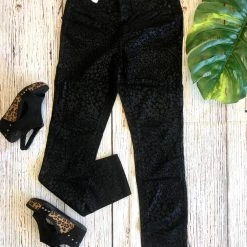 Iris & Rainbow Boutique #B156 Sassy & Fierce Black Jeans New Arrivals