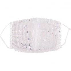 Iris & Rainbow Boutique #C191 Sparkle Mesh Face Mask Covering