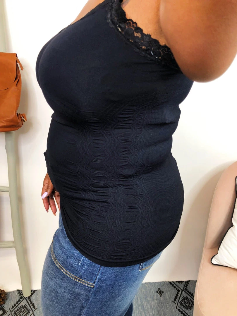 Iris & Rainbow Boutique New Arrivals #D33 Lizzie's Lace Cami (Black) 6 Iris & Rainbow Boutique New Arrivals #D33 Lizzie's Lace Cami (Black)