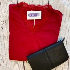 Iris & Rainbow #H506 Lacey’s V-neck Top New Arrivals