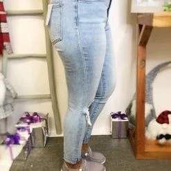 Iris & Rainbow Boutique New Arrivals #L842 Vervet Haylie By Monkey Skinny Jeans