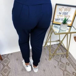 Iris & Rainbow Boutique #M569 Harem Pants (Navy)