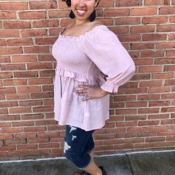 Iris & Rainbow Boutique #J238 Ruffled Feathers Top