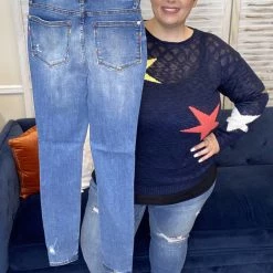 Iris & Rainbow Boutique New Arrivals #L263 Light Up The Night Judy Blue Skinny Jeans