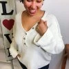 Iris & Rainbow Boutique New Arrivals #L622 To Be Loved Sweater (Oatmeal)