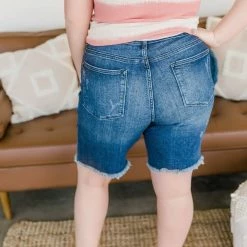 Iris & Rainbow Boutique #J810 Come On Pretty Mama Bermuda Judy Blue Shorts New Arrivals