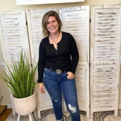 Iris & Rainbow Boutique New Arrivals #K658 Coasting Through Seasons Girlfriend Judy Blue Jeans