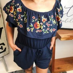 Iris & Rainbow Boutique #M244 Wonder Woman Romper New Arrivals