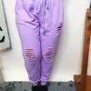 Iris & Rainbow Boutique #L527 A Savage Beginning Joggers (Lavender) New Arrivals
